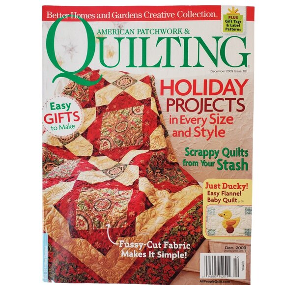 Quilting Magazines Lot of 8. Dates 2009-2013 "American Patchwork & Quilting" - Picture 2 of 9
